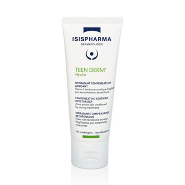 Isispharma - Teen Derm hydratant compensateur apaisant - 40ml
