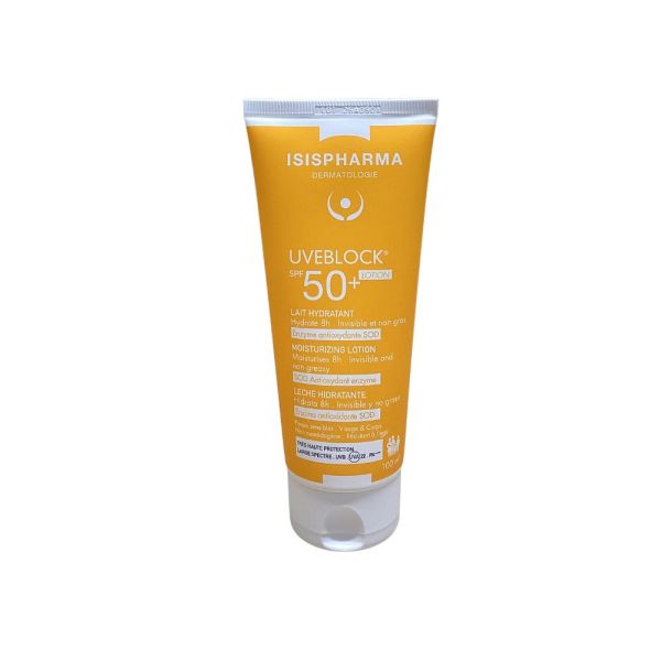 Isispharma - Uveblock Lait Hydratant SPF50+ - 100 ml