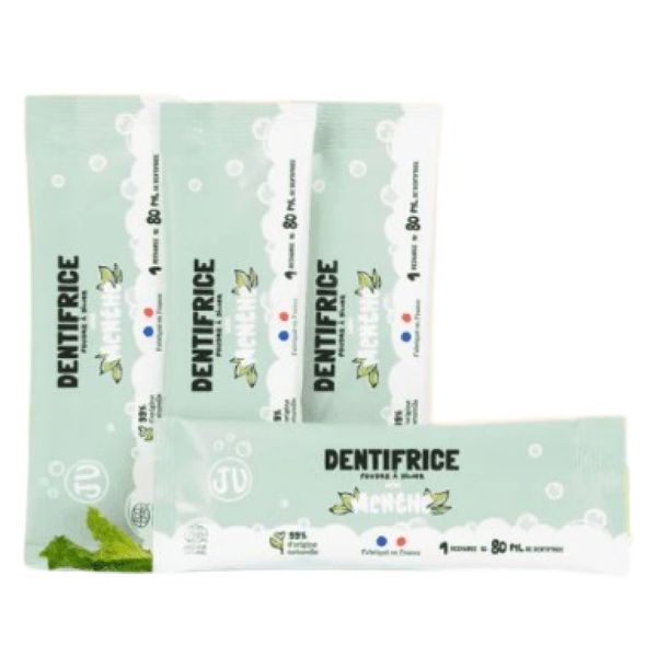 JU - Dentifrice à la menthe recharge - 8g