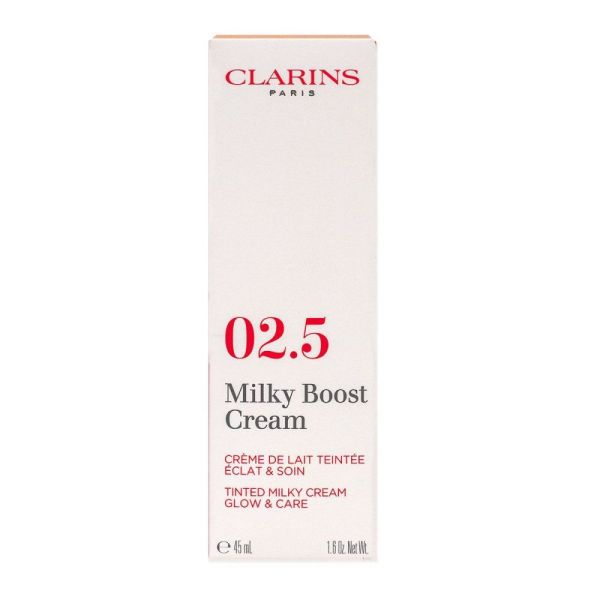 Clarins - Milky Boost 02.5 crème de lait teintée - 45ml