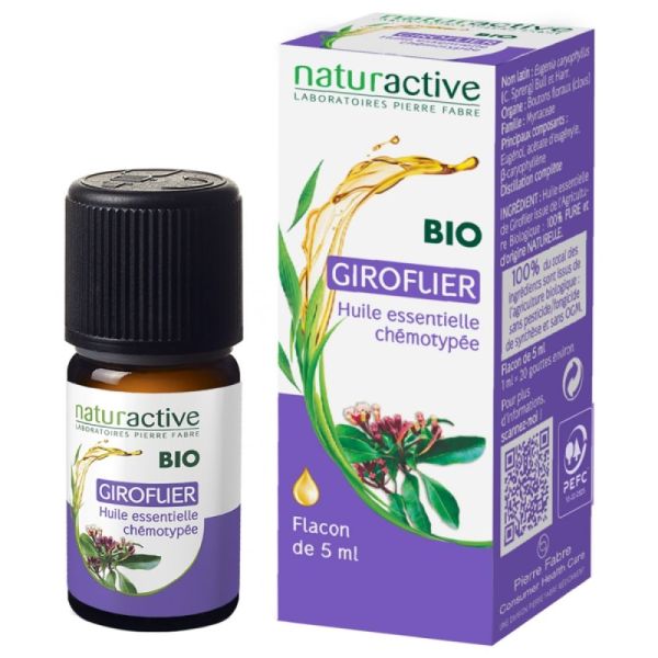 Naturactive - Giroflier Bio -flacon de 5ml