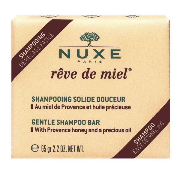 Nuxe - Shampooing Solide Douceur Rêve De Miel - 65G