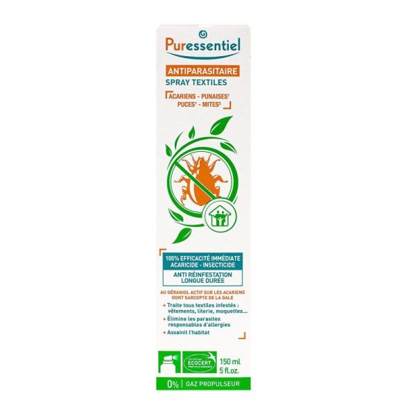 Puressentiel - Spray textiles Antiparasitaire - 150ml