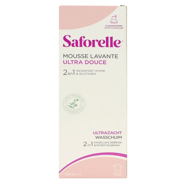 Saforelle - Mousse lavante ultra douce - 250 ml