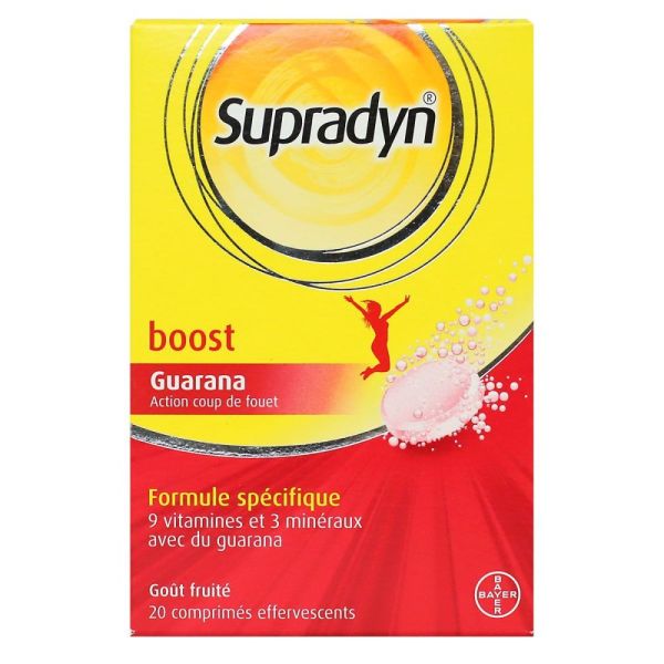 Supradyn - Boost - 20 comprimés effervescents