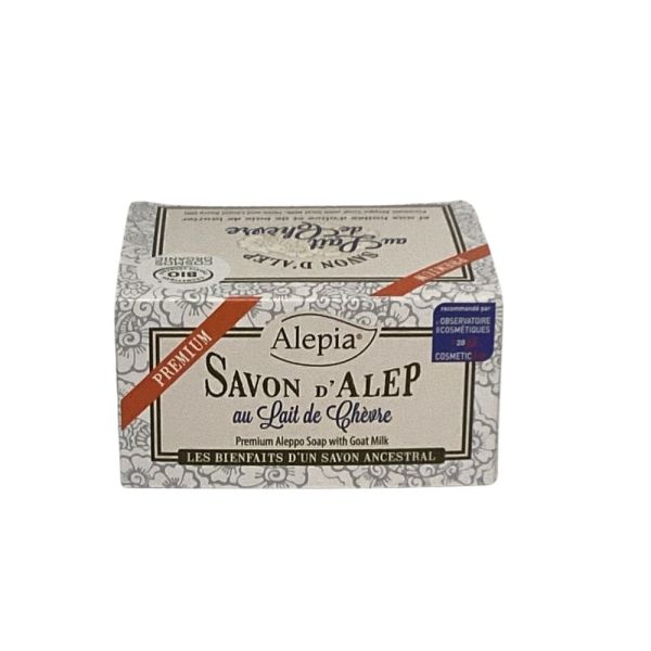 Alepia - Savon d'Alep au lait de chèvre - 125 g