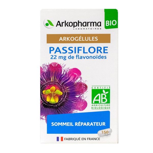 Arkopharma - Sommeil réparateur Passiflore Bio - 150 gélules