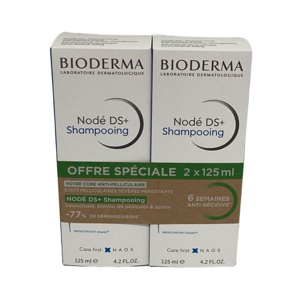 Bioderma - Shampoing Nodé DS+ - 2 x 125 mL
