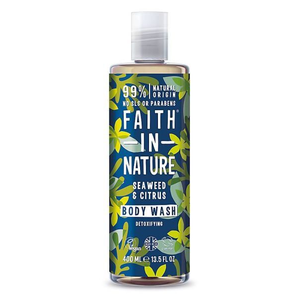 Faith in Nature - Gel douche algues & agrumes - 400 ml