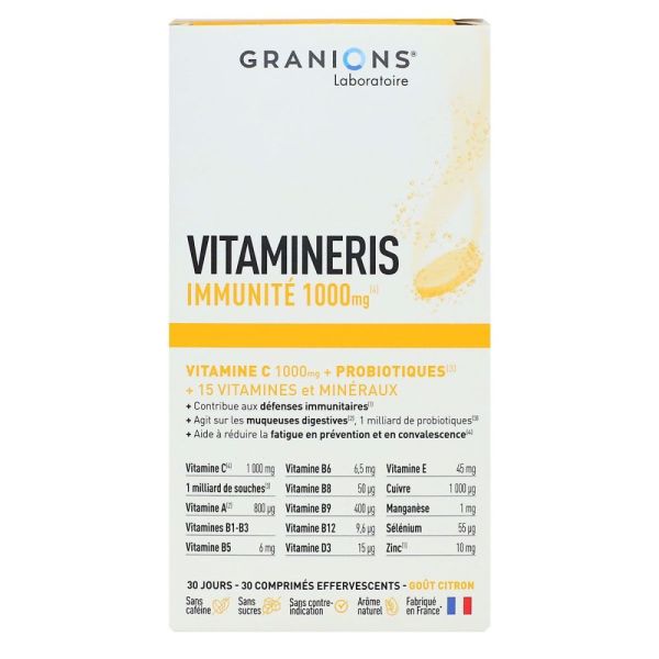 Granions - Vitamineris - IMMUNITE - 1000 mg