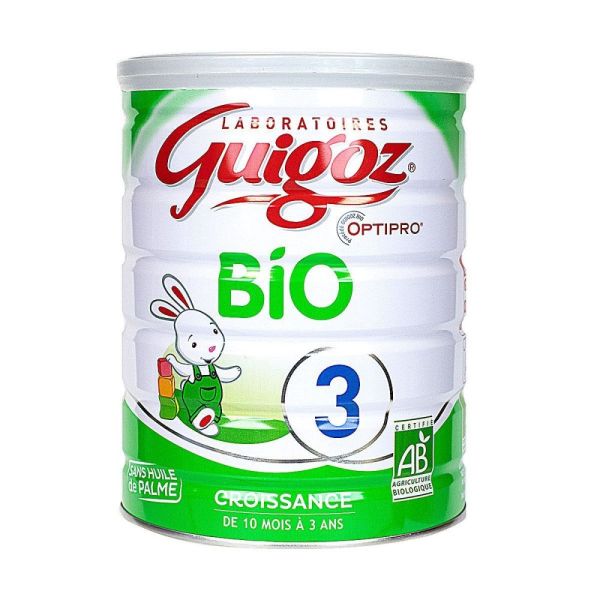 Guigoz - Lait Bio 3ème âge - 800g
