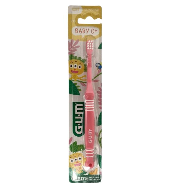 Gum - Brosse à dent bébé 0-2 ans - 1 brosse à dent
