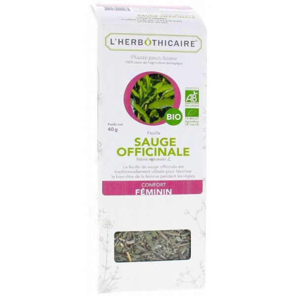 L'herbôthicaire -  Tisane Sauge Officinale - 40g