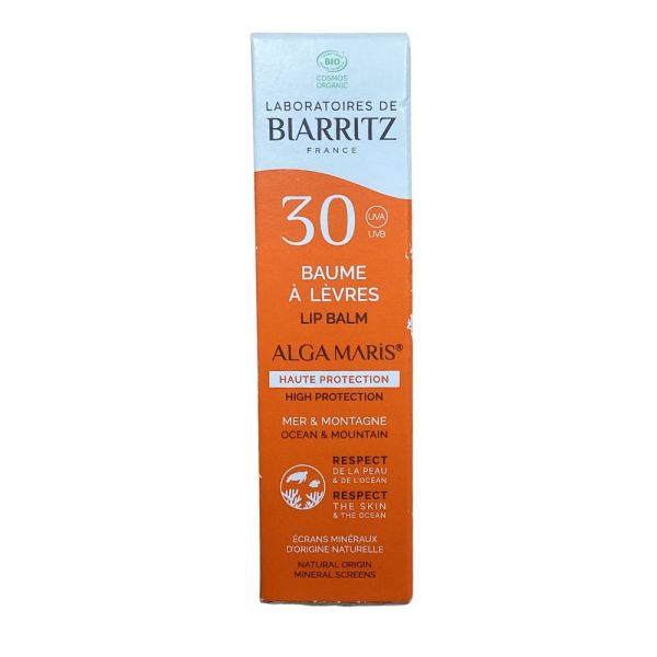 Laboratoires de Biarritz - Baume à Lèvres SPF30 - 15 mL