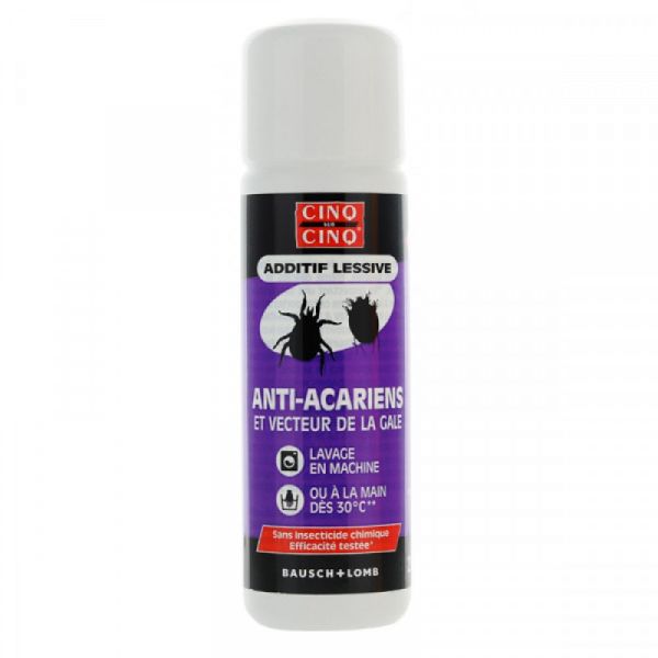 Natura Cinq sur Cinq - Additif lessive anti-acariens - 250ml