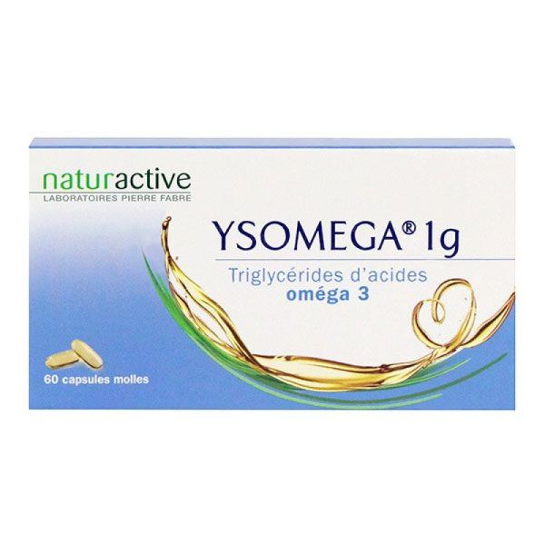 Naturactive Ysomega 1 g - 60 capsules