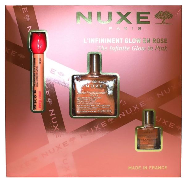 Nuxe - Coffret de noël 2025 l'infiniment glow en rose