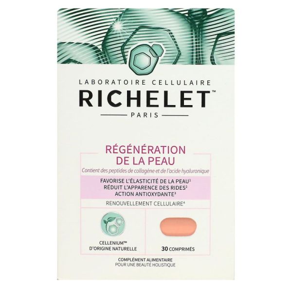 Richelet - Régénération de la peau - 30 capsules