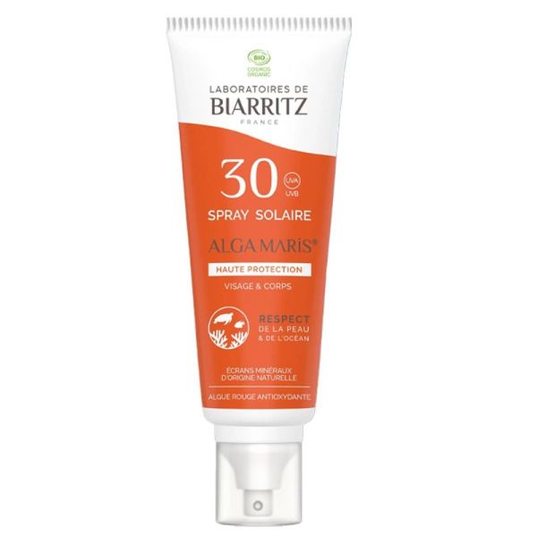 Biarritz - Spray Solaire SPF50+ Visage et Corps - 100mL
