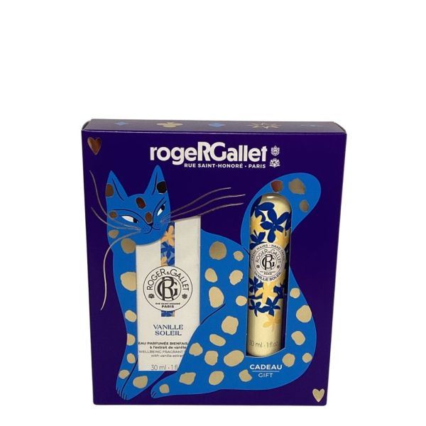 Coffret Eau Parfumée Bienfaisante Vanille Soleil 30ml + Crème Mains Offert 30ml