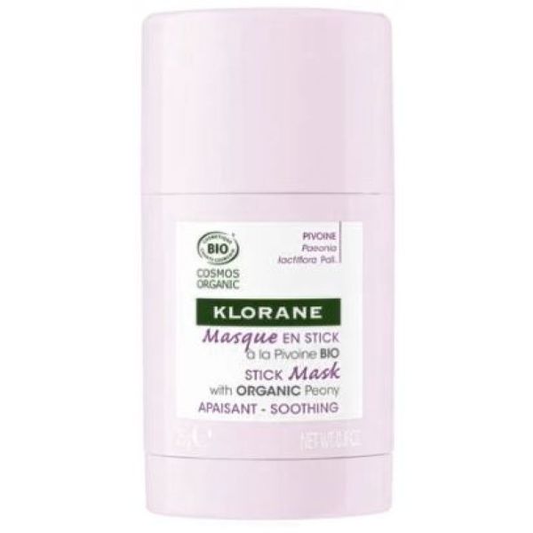Klorane - Masque en stick à la Pivoine bio - 25g