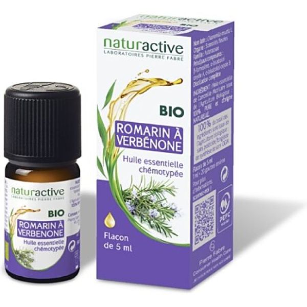 Naturactive - Huile essentielle de Romarin à Verbénone BIO - 5ml