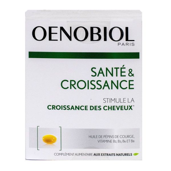 Oenobiol - Capillaire santé et croissance cheveux - 180 gélules