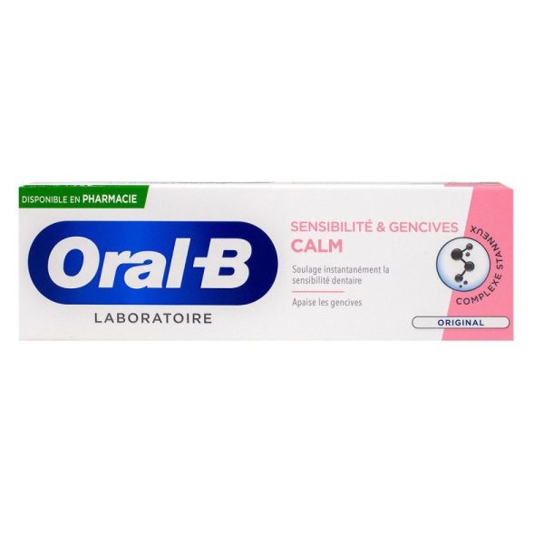 Oral-B - Dentifrice Calm Sensitilité & Gencives - 75 ml