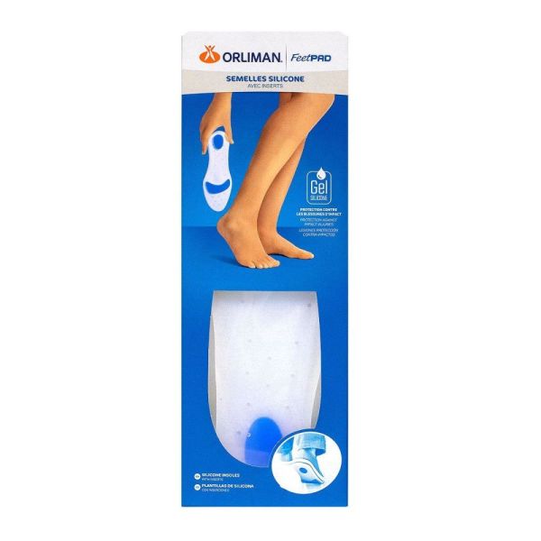 ORLIMAN - Semelles silicone avec inserts