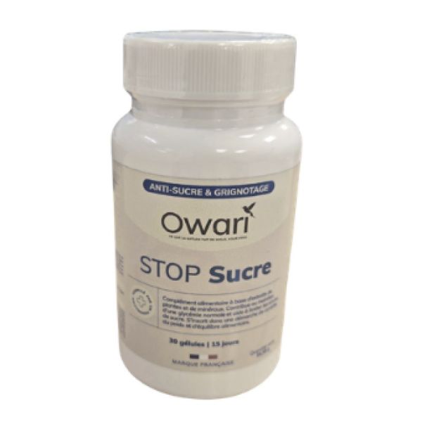 Owari - Stop sucres anti sucres et grignotage - 30 gélules