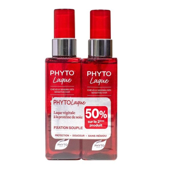Phyto - Phytolaque soie rouge laque végétale cheveux sensibilisés - 100 ml