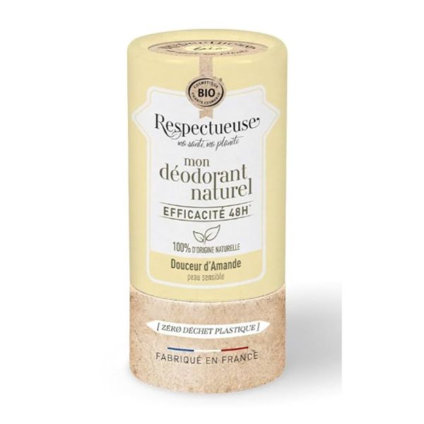 Respectueuse - Mon Déodorant Naturel 48h - Douceur d'Amande - 50g