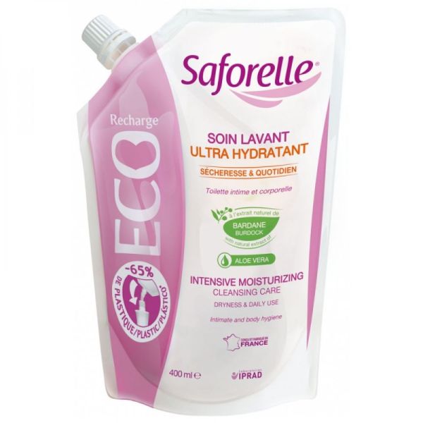 Saforelle - Soin lavant ultra hydratant spécial sécheresse