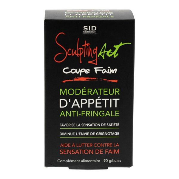 Sculpting Act - Coupe Faim Modérateur d'Appétit - 90 gélules
