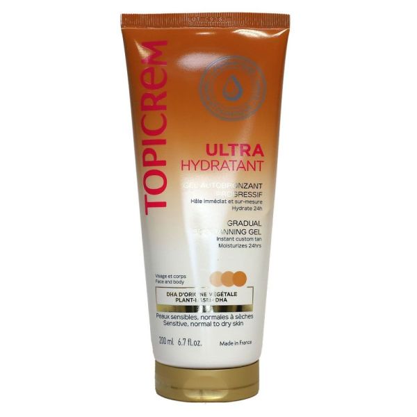 Topicrem - Ultra Hydratant gel autobronzant progressif - 200ml