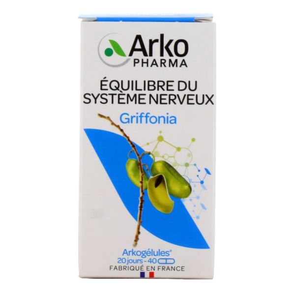 Arkopharma - Arkogélules Griffonia 150 mg 5-HTP - 40 gélules