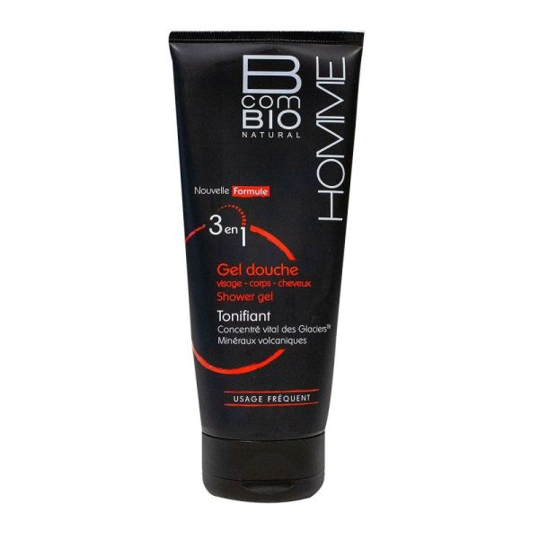 BcomBIO - Homme Gel Douche 3en1 - 200 ml