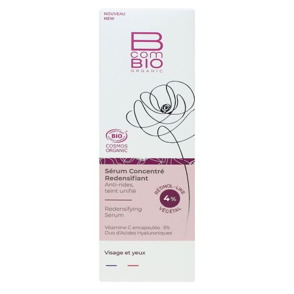 BcomBio - Sérum concentré rendesifiant visage et yeux - 30ml
