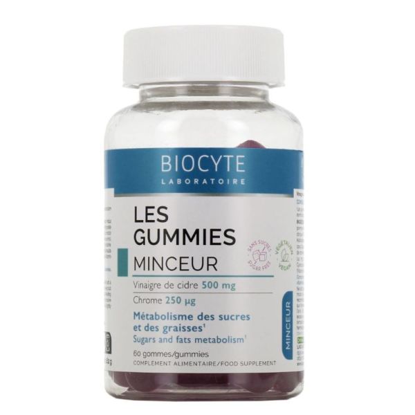 Biocyte - Les gummies minceur - 60 gommes