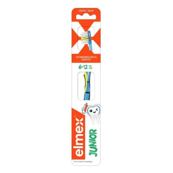 Elmex Junior - Brosse à Dents Souple junior 6-12ans