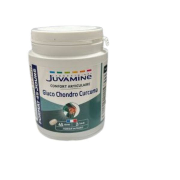 Juvamine - Curcuma Chondroïtine Glucosamine - 90 Comprimés.