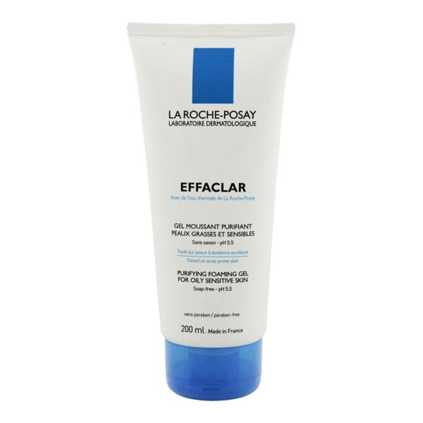 La Roche Posay - Effaclar gel moussant purifiant peaux grasses et sensibles