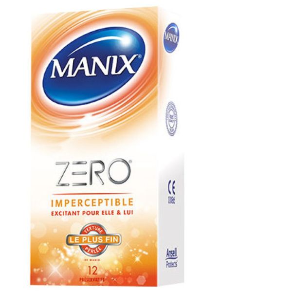 Manix - Zéro excitant 12 préservatifs