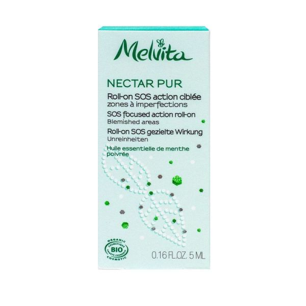 Melvita - Nectar pur Roll-on SOS action ciblée - 5 ml