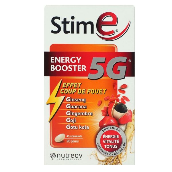 Nutreov - Stim e Energy Booster 5G - 40 comprimés
