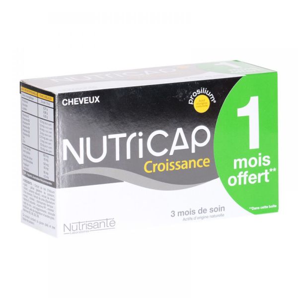 Nutrisanté - Nutricap croissance cheveux - 180 gélules