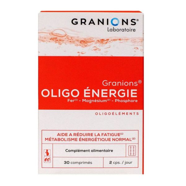 Oligo énergie - 30 comprimés