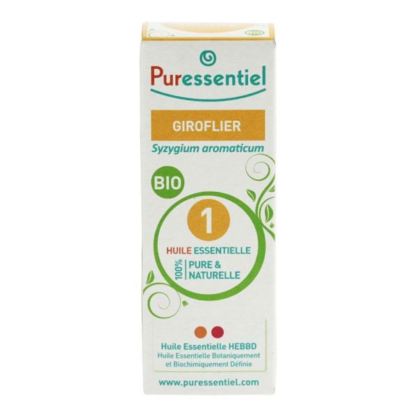 Puressentiel - Huile essentielle giroflier bio - 5ml