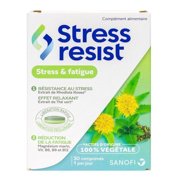 Stress Resist - Stress & Fatigue - 30 Comprimés