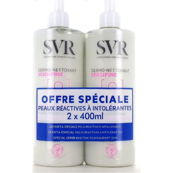 Svr - Duo Sensifine - Dermo nettoyant - 2X400Ml